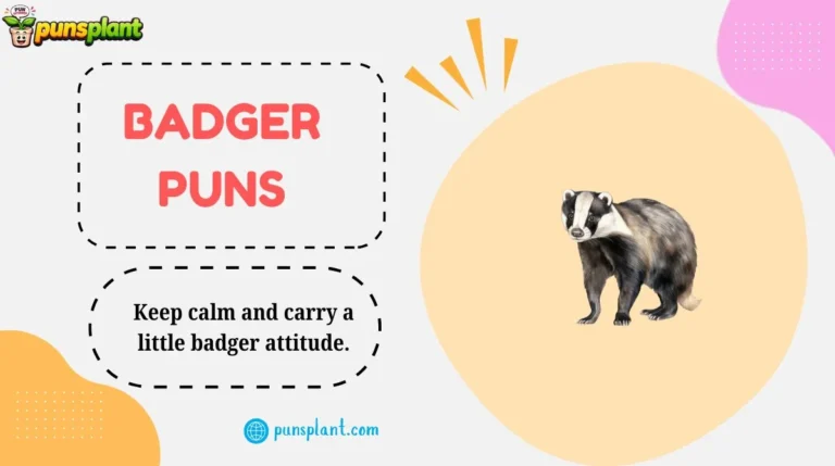 Badger Puns