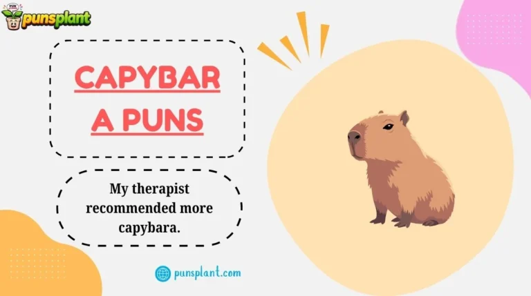 Capybara Puns