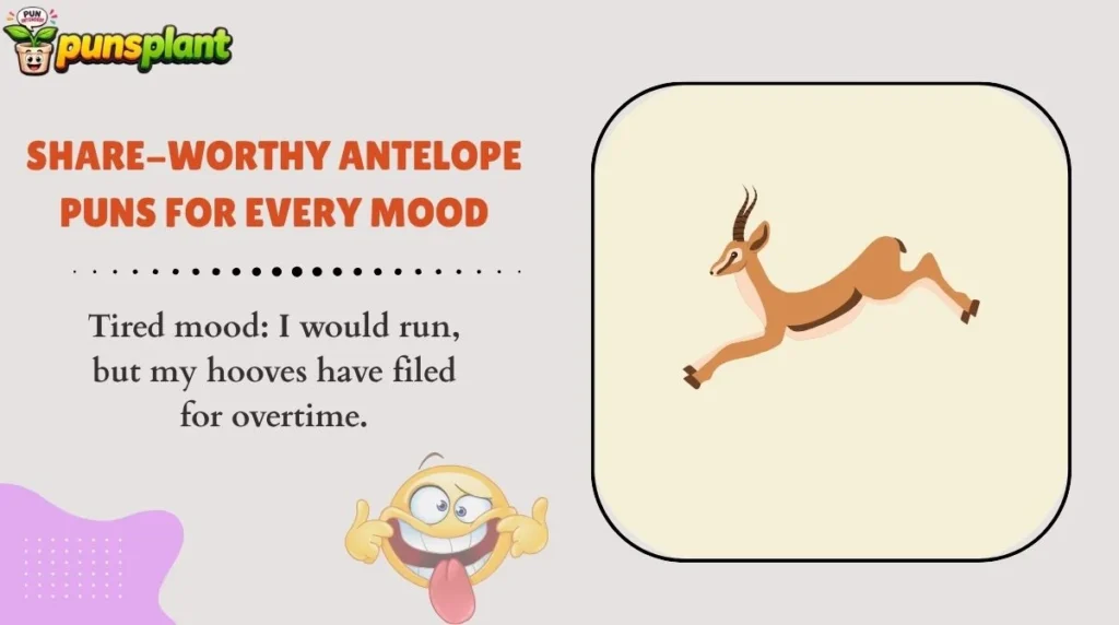 Share-Worthy Antelope Puns for Every Mood