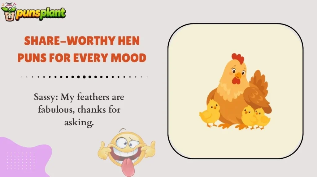 Share-Worthy Hen Puns for Every Mood