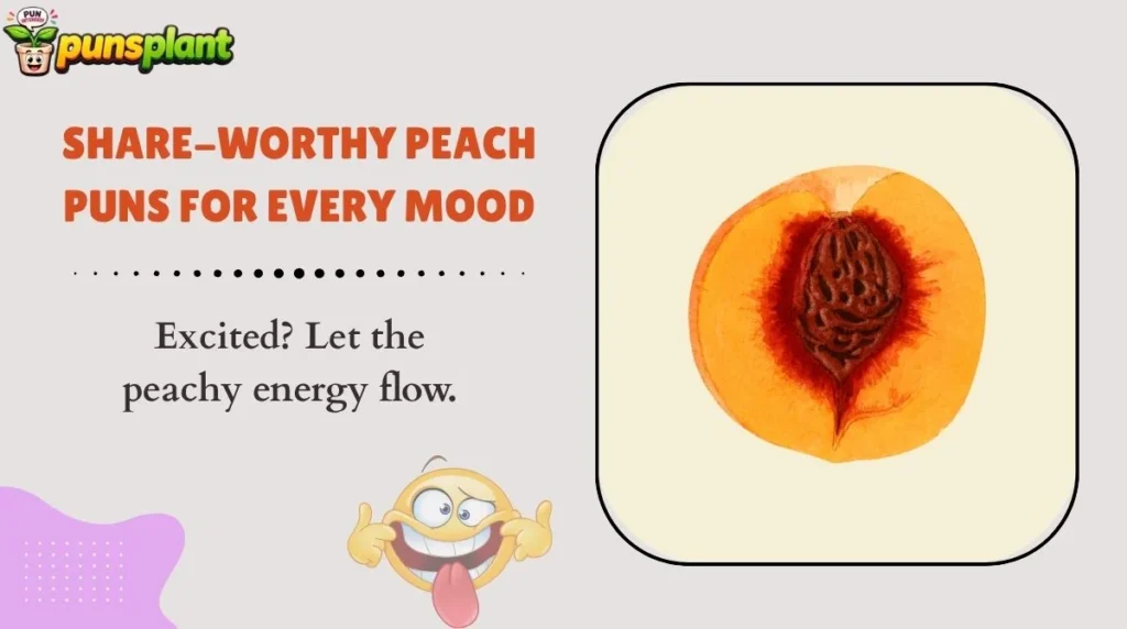 Share-Worthy Peach Puns for Every Mood